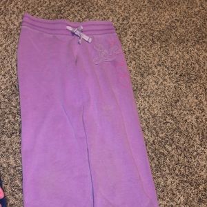Purple  Sweat pants